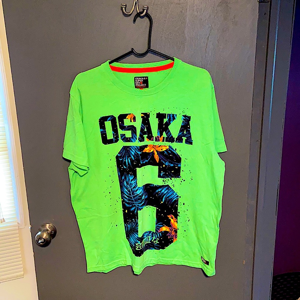 Osaka t-shirt size is a 3XL
